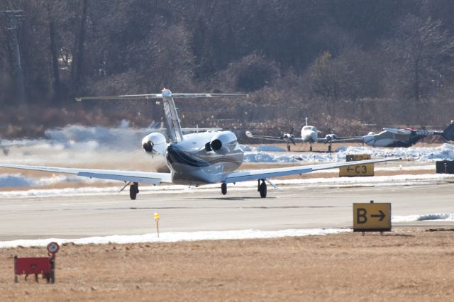 Cessna Citation CJ2+ (N717HA) - A CJ2 of RELIANT AIR. They have the lowest fuel price on the Danbury (KDXR) airport!