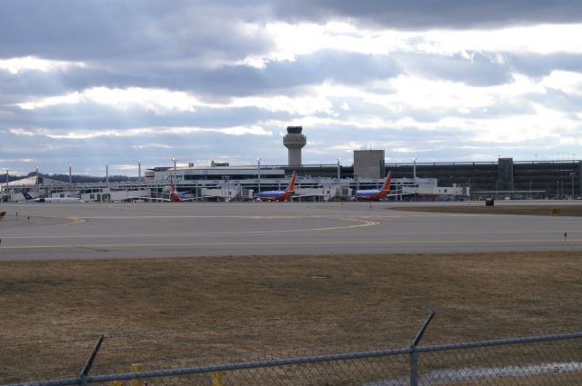 — — - Southwest Aircraft at KMHT.