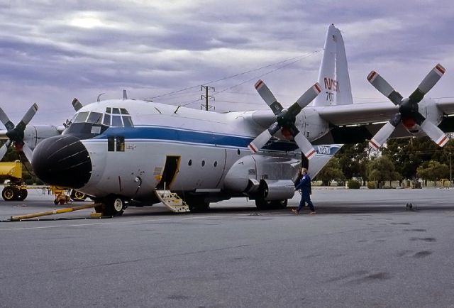 Lockheed C-130 Hercules (N707NA) - NASA - LOCKHEED NC-130B HERCULES (L282) - REG N707NA (CN 282-3507) - EDINGBURGH RAAF BASE ADELAIDE SA. AUSTRALIA - YPED (4/10/1985)