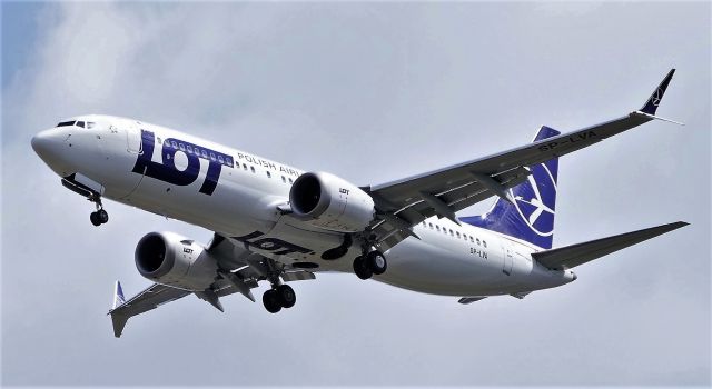 Boeing 737 MAX 8 (SP-LVA) - Photo taken on April 24, 2021
