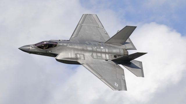 Lockheed F-35C (16-9303) - Performing a Demo Flight during the Saturday Airshow at AirVenture 2023.