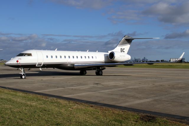 Bombardier Global Express (N372BC) - Parked up at Essendon Fields. 