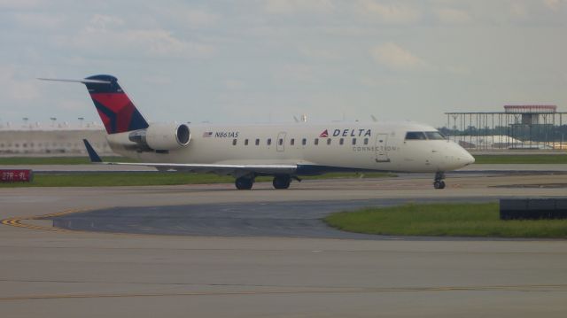 Canadair Regional Jet CRJ-200 (N861AS) - Departing to Shreveport, LAbr /Del to Atlantic Southeast Airlines in 2000br /Del to Expressjet in 2011