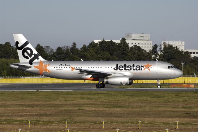 Airbus A320 (JA04JJ) - Departure at Narita Intl Airport R/W16R on 2012/11/04