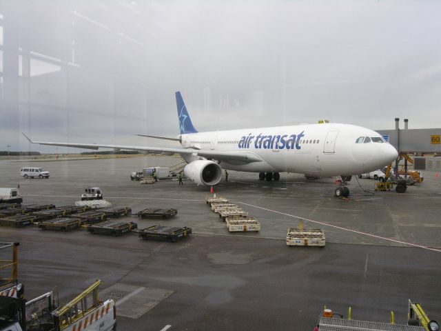 — — - Airbus A-330 arriving from Frankfurt, Germany at  Edmonton, Alberta.