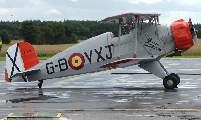 G-BVXJ — - Bucker Bu133 Jungmeister at LAA Rally at Sherburn