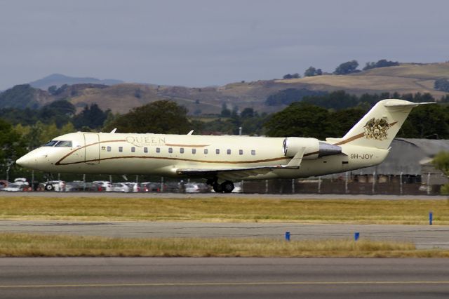 Canadair Regional Jet CRJ-200 (9H-JOY) - The Queen and Adam Lambert tour at GLA.