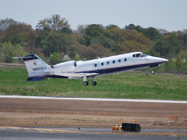 Learjet 60 (N600AJ) - JETROC LLC rotating rotating from runway 21L at KPDK - 4/6/13