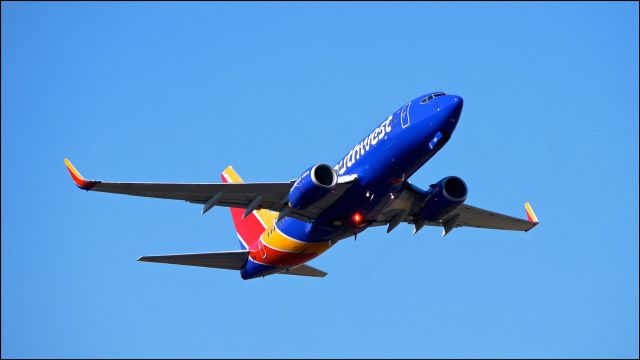 Boeing 737-700 (N730SW) - SWA8502 on rotation from Rwy 16R for a ferry flight to KPHX on 7.20.18. (B737-7H4(WL) / ln 284 / cn 27862). The aircraft was at ATS for maintenance.