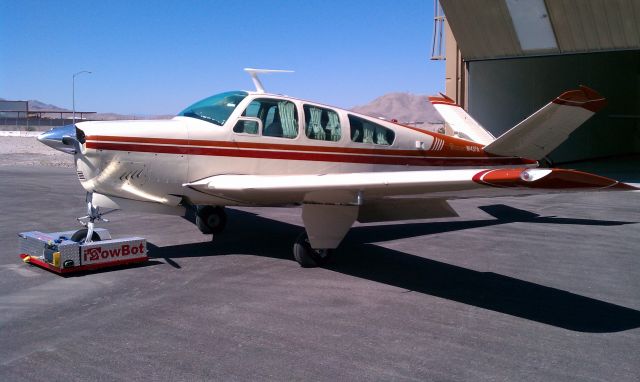 Beechcraft 35 Bonanza (N1427A) - Beech Bonanza at Las Vegas