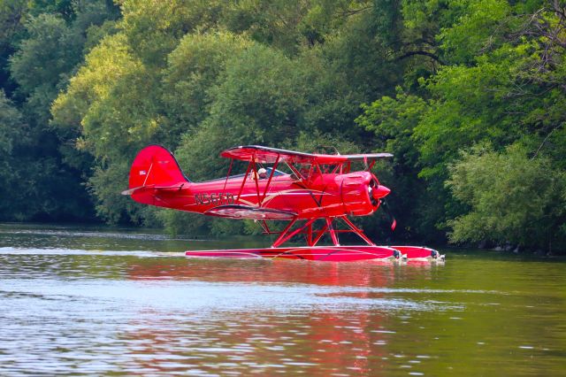 WACO OHIO YMF (N56ED) - Seaplane base, AirVenture 2018