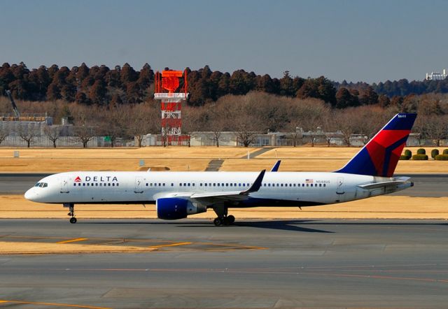 Boeing 757-200 (N548US) - 2012- Just arrived in Japan