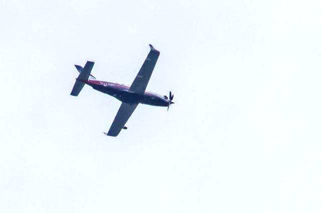 Socata TBM-700 (N323MP) - Subject aircraft photographed over Northern New Jersey at 0814HrsEDT on 31-Aug-2020 while enroute from Morristown, NJ, (MMU), to Martha's Vineyard, MA, (MVY).