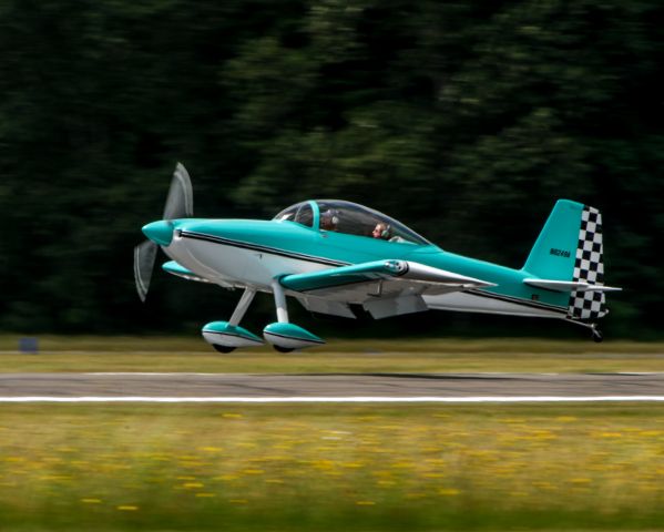 Vans RV-8 (N6249A) - East side of runway 16 @ KAWO