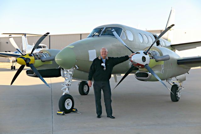 Beechcraft King Air 90 (N524CV) - The new baby!