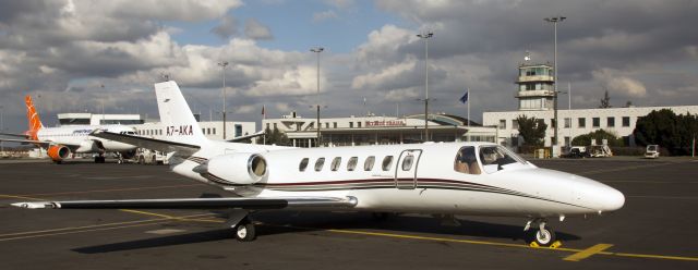 Cessna Citation V (A7-AKA) - Very good service and nice people at Praha.