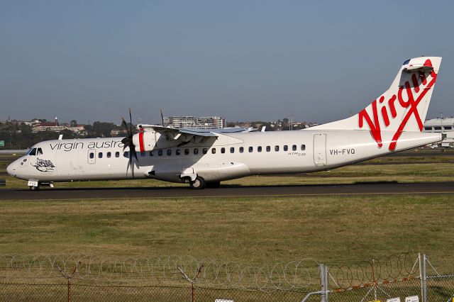 Aerospatiale ATR-72-600 (VH-FVQ) - on 1 December 2017