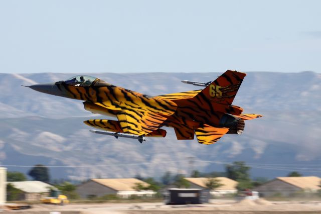 Lockheed F-16 Fighting Falcon (SFR77) - Belgian Air Component F -16AM during Nato Tiger Meet 2016.