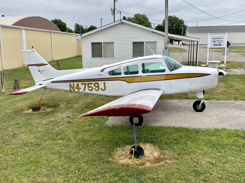 Beechcraft Sierra (N4759J) - Greensburg, IN 7/16/2020.