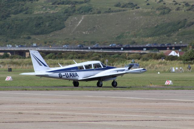 G-UAVA — - Taxing for take off at Shoreham Airport.