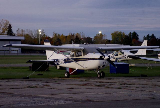 Cessna Skyhawk (C-GMME) - Beautiful Morning at Ottawa Rockcliffe Airport. Oct. 19, 2015