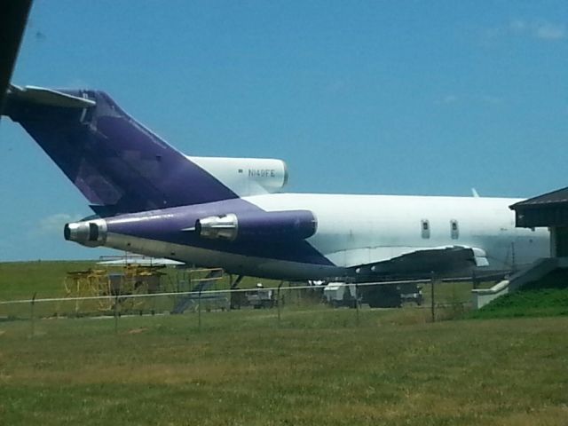 BOEING 727-200 (N149FE) - Former Fed-Ex 727-200 on campus of Guilford Technical Community College Aviation campus next to Piedmont-Triad International Airport (Greensboro, NC)