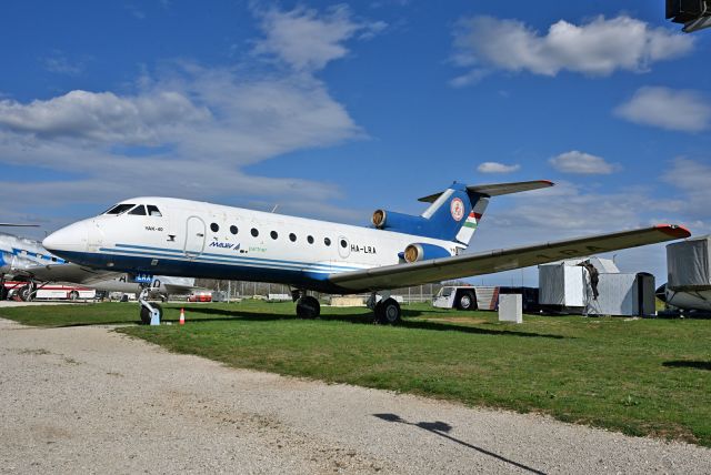 HA-LRA — - Budapest Aeropark is a small museum outside of Budapest International Airport BUD/LHBP.