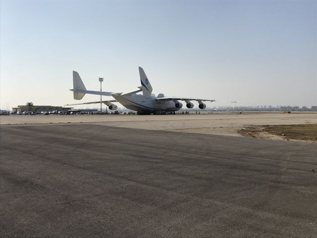 Antonov An-225 Mriya (UR-82060) - Another view of this gigantic beast at LLBG