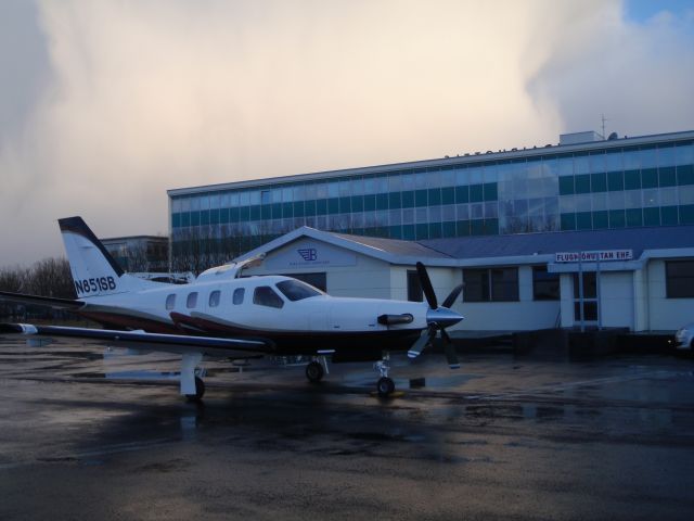 Socata TBM-850 (N851SB) - Reykjavik Iceland...on ferry flight