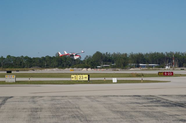 Cessna Super Skymaster (N2577S) - Low pass