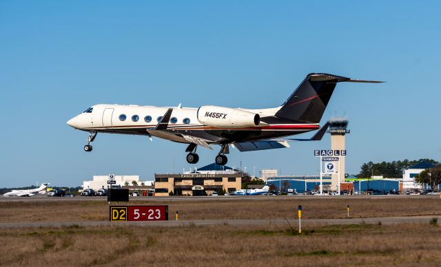 Gulfstream Aerospace Gulfstream IV (N455FX) - FlexJet G450 arrival into KCAE