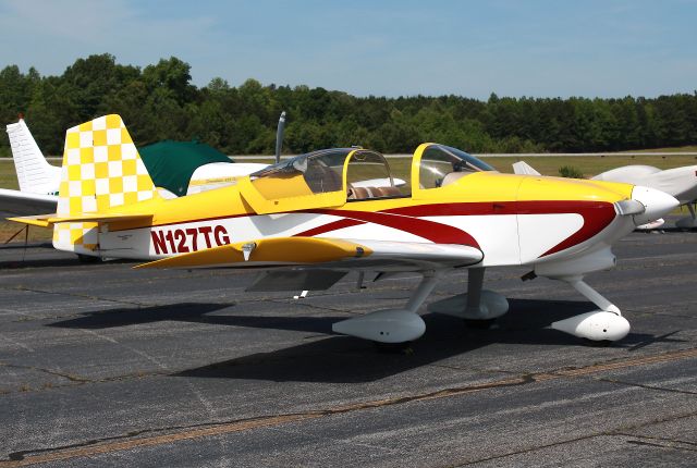 Vans RV-6 (N127TG) - 2005 homebuilt flown by Brian 'SARGE' Eberle with the Full Throttle Formation Team at Atlanta Air Show 2021. Photo taken on 05/22/2021.