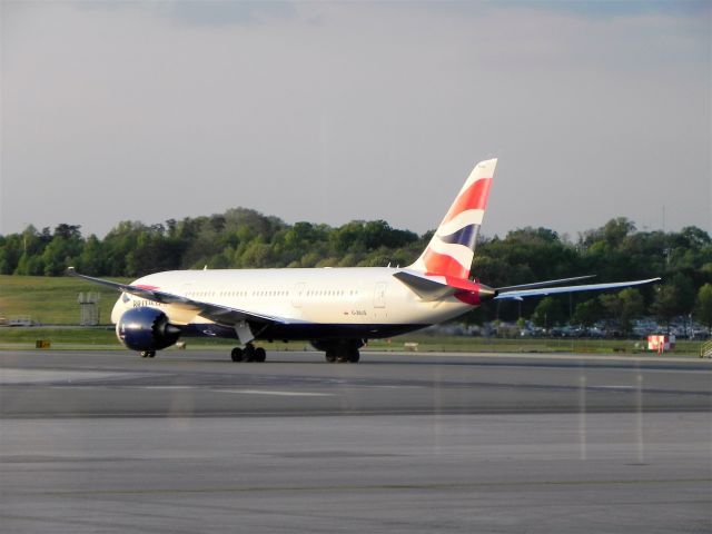 Boeing 787-8 (G-ZBJG) - Arriving as BA229 from London Heathrow