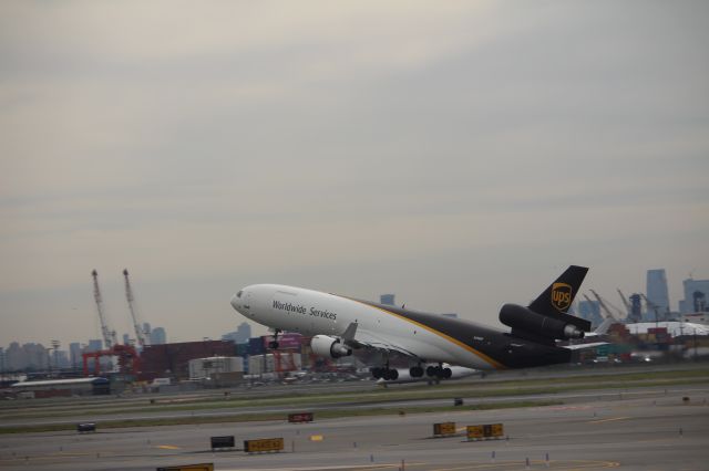 Boeing MD-11 (N288UP) - Taken from inside Terminal B