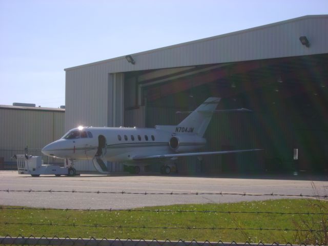 Hawker 800 (N704JM) - Nice 800