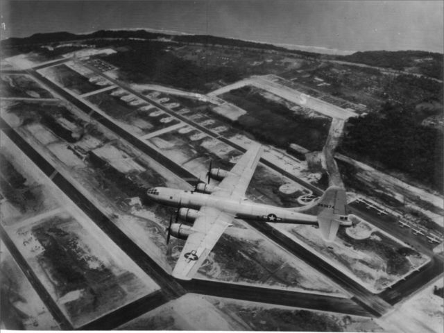 — — - Northwest Field, Guam 1944  Dad  Army Aircorps
