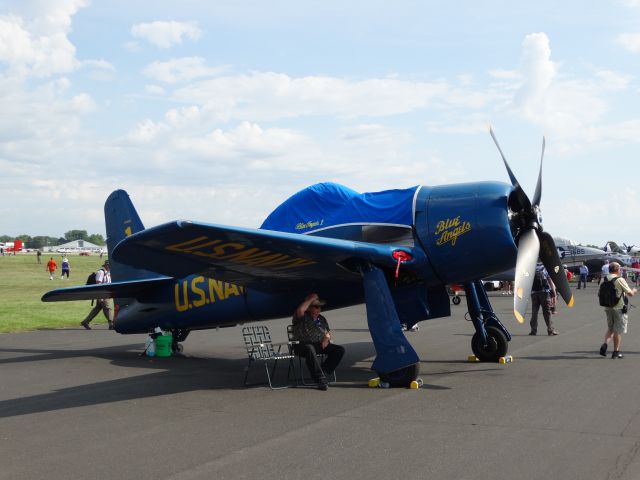 Cessna Citation CJ1 (N68RW) - Grumman F8F-2 (G-58) Bearcat (1947 C/N D.1162)