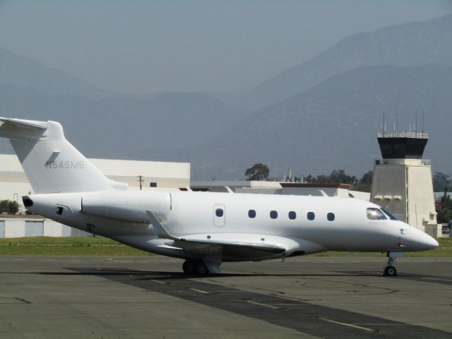 Embraer Legacy 450 (N545MB) - Parked at Brackett Field