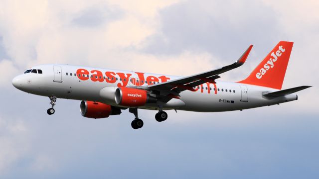 Airbus A320 (G-EZWN) - easyJets 2nd Sharky