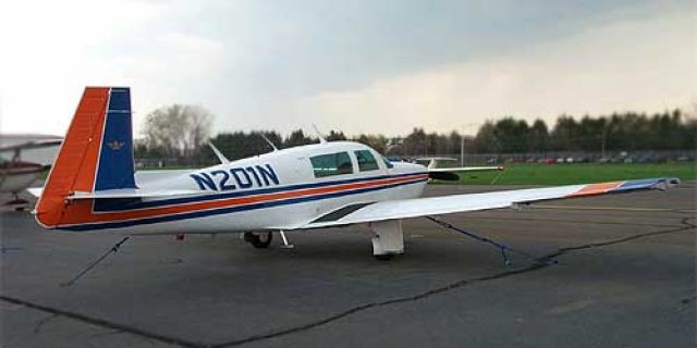 Mooney M-20 (N201N) - The 43rd Aviation Flying Club Inc., Mooney M20J