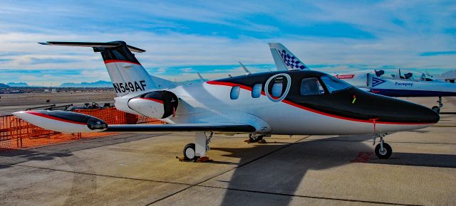 Eclipse 500 (N549AF) - N549AF Eclipse 500 s/n 000049 - Aviation Nation 2022br /Nellis AFB (LSV / KLSV)br /USA - Nevada, November 5, 2022br /Photo: TDelCoro