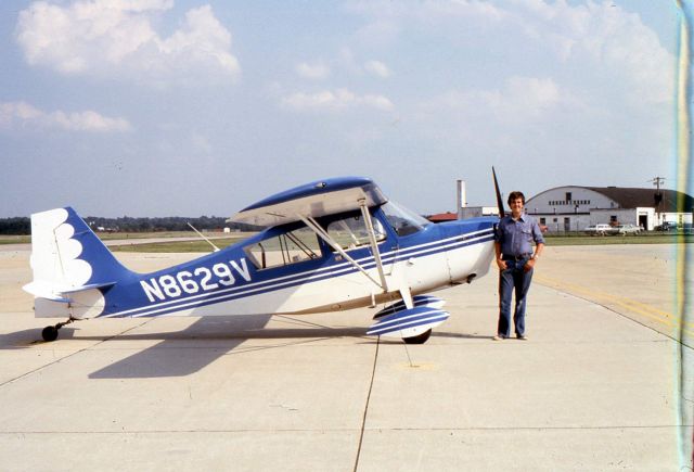 N8629V — - After my private pilot checkride. 9/5/77