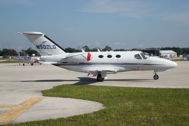 Cessna Citation Mustang (N902LG) - CITATION MUSTANG VISITING WINTER HAVEN,FL 12TH APRIL 2008.