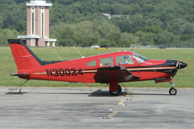 Piper Cherokee (N30024) - May 15, 2023 - secured at Frederick