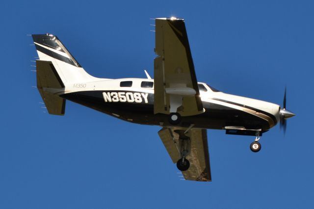 Piper Malibu Mirage (N350SY) - PREMIER DEVELOPMENT AVIATION LLC at KJQF - 3/26/18