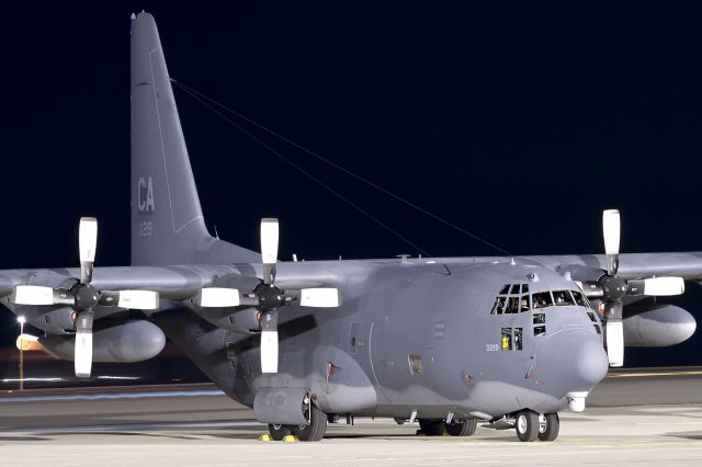 Lockheed C-130 Hercules (66-0219) - Coming from Africa and staying overnight in Tenerife South Airport