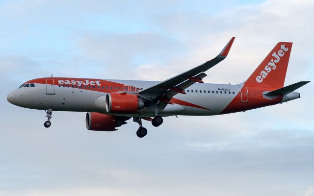 Airbus A320neo (G-UZLY) - Arriving at Jersey Airport from London-Luton on the 01/Dec/2024