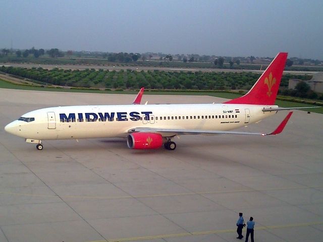 Boeing 737-800 (SU-WNF) - My friend Muhammad Hussam shot this photo