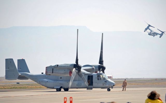 — — - Show center at the Sept 2012 airshow.  VMM-166 SEAELK from Miramar!