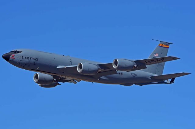 Boeing C-135B Stratolifter (59-1450) - Boeing KC-135R Stratotanker 59-1450 of the 161st Air Refueling Wing at the Wings Out West Airshow at Prescott, Arizona on October 5, 2019.